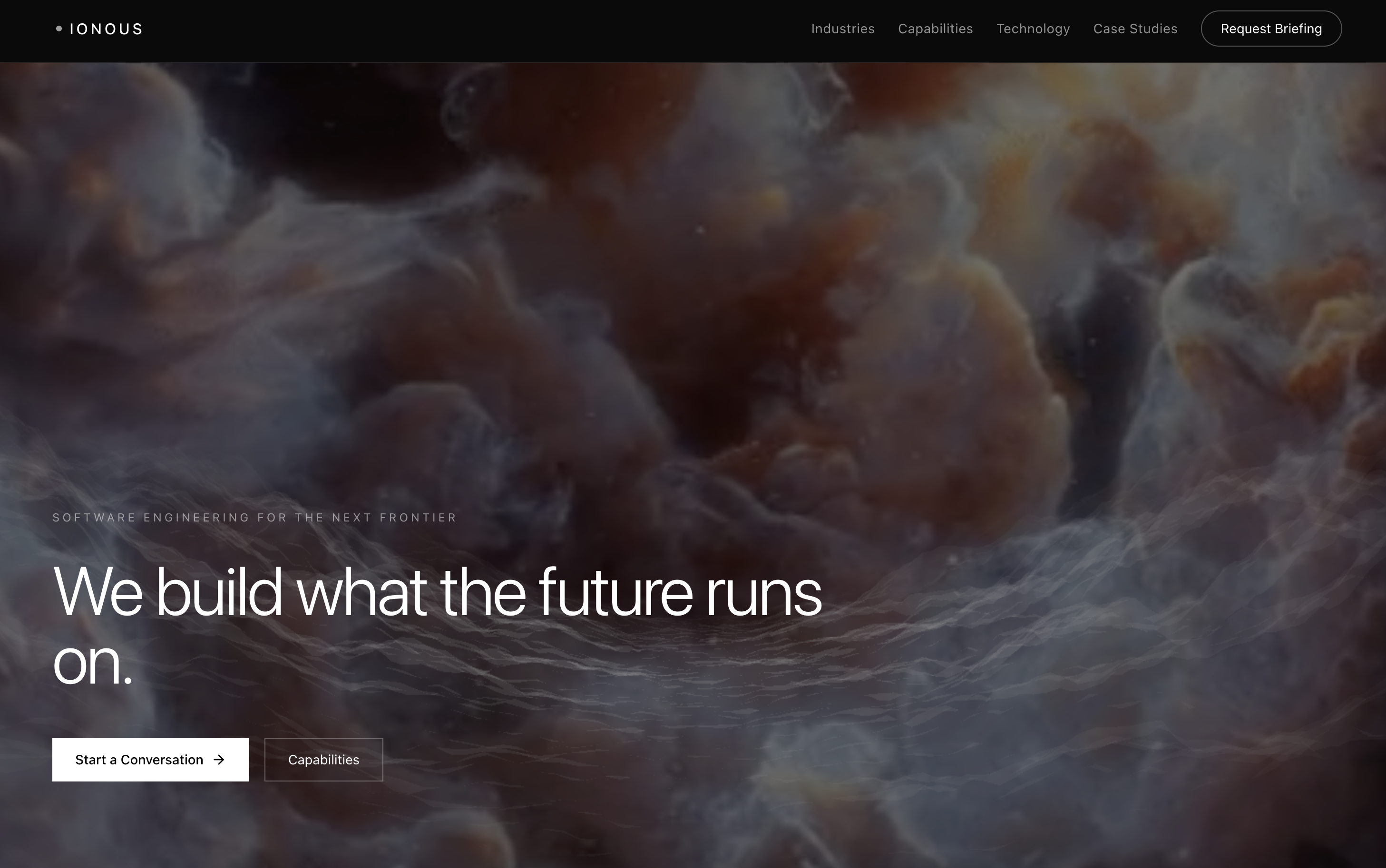 ionous.ai | Software Engineering for Enterprises & Mission-Critical Systems